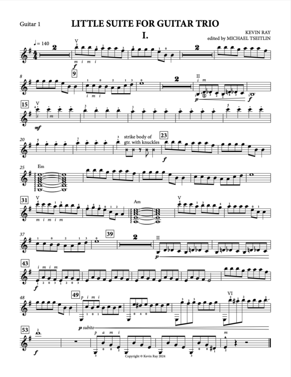 Little Suite for Guitar Trio - Image 3